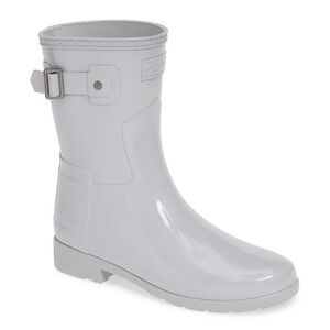 9W - [NEW] Women's Hunter Refined Short Gloss Rain Boot WFS1098RGL